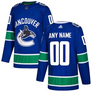 NHL Vancouver Canucks Trikot Benutzerdefinierte Heim Blau Authentic